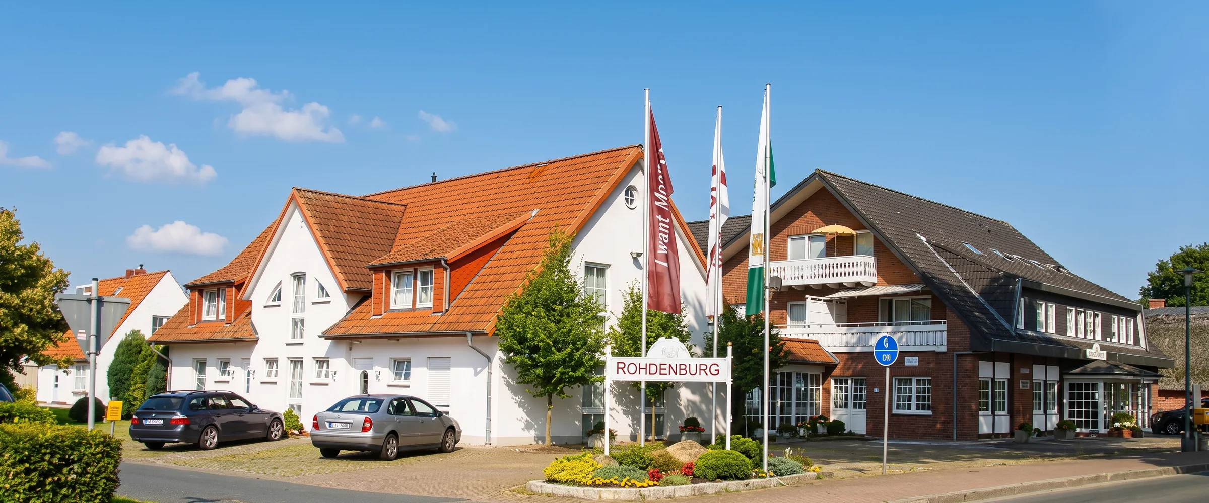 Das Land-gut Hotel Rohdenburg von au&szlig;en