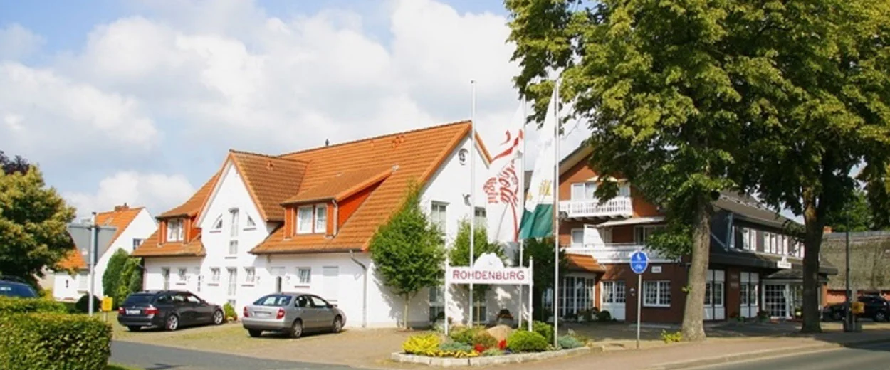Das Hotel Rohdenburg von au&szlig;en