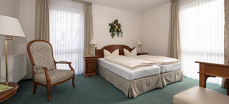 Doppelzimmer im Hotel Rohdenburg